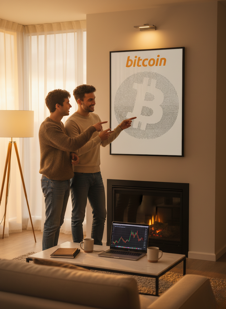 The Bitcoin Whitepaper Poster